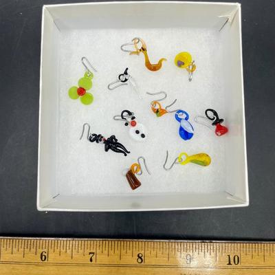 Vintage Wine Glass Charms Lot - Made in Germany / Lauscha