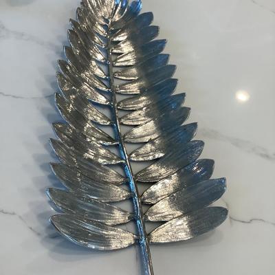 Branch light metal decor or tray 21”L 9”W