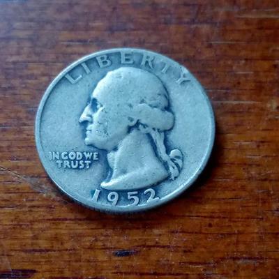 LOT 47 1952-D WASHINGTON QUARTER