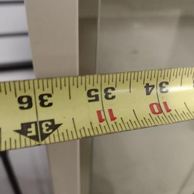 Commercial Retail Metal Case Display Cabinet on Casters