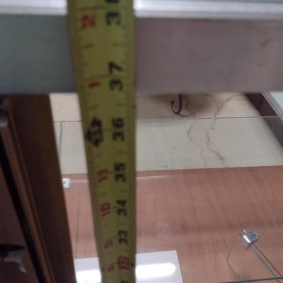 Retail 6' Glass Display Cabinet (No Contents)