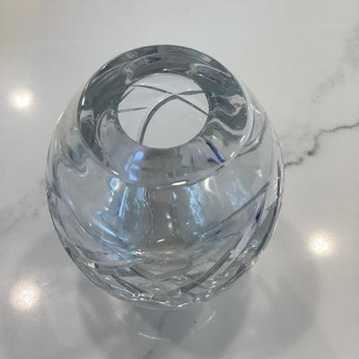 Rose vase 7”H 4”W