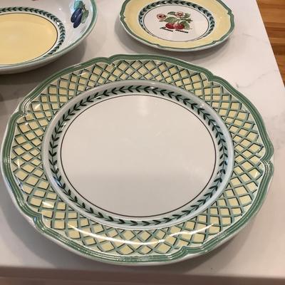 Villeroy & Boch French Garden-place settings, 55 pieces in this set