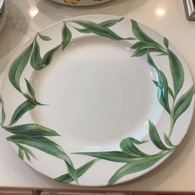 Spode for Williams Sonoma English Floral Chargers-10