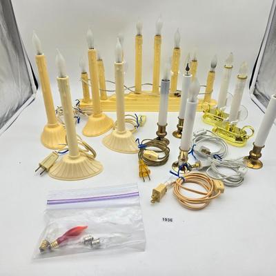 Holiday Window Candle Lights