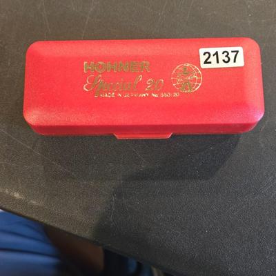 Hohner Harmonica in Case