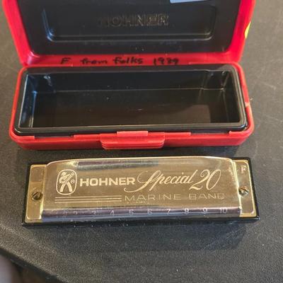 Hohner Harmonica in Case