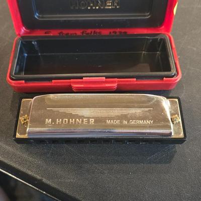 Hohner Harmonica in Case