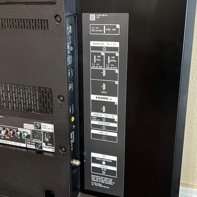 SONY ~ 65” Smart TV ~ *Photo shown has TV on Wall Mount