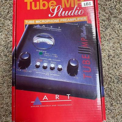 Tube microphone amplifier