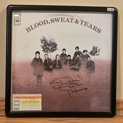 Blood Sweat& Tears autographed Photo