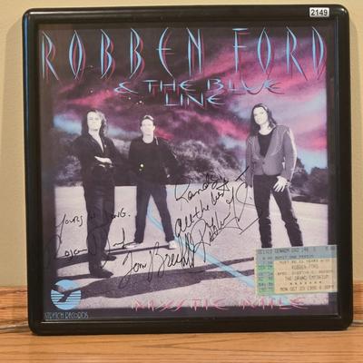 Robben Ford Signed Photo