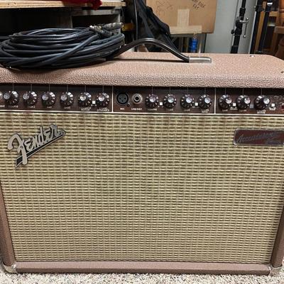Fender amplifier