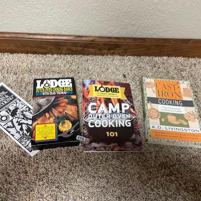 Cast iron cook books