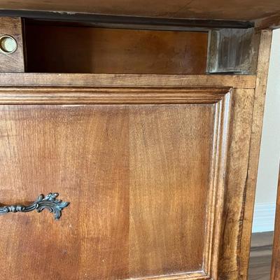 Custom Built ~ Vtg. Solid Wood Secretary