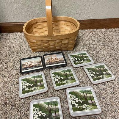 Basket & coasters
