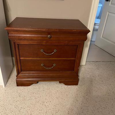 Side table with 3 drawers