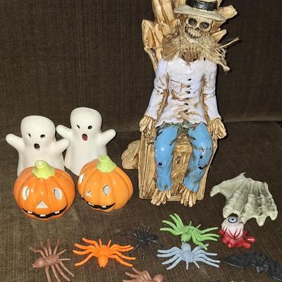 Lot of Halloween decorations
