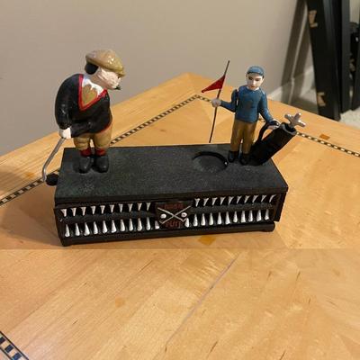 Birdie putt mechanical bank