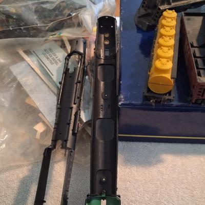 Model train parts and pieces