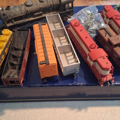 Model train parts and pieces