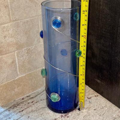 Blue vase