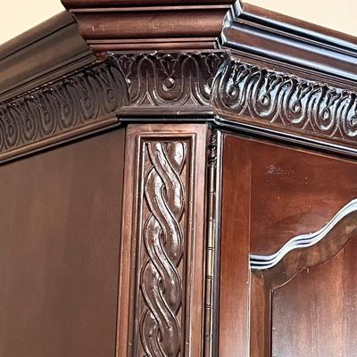 BARNHART ~ La Scala ~ Solid Wood Entertainment Armoire