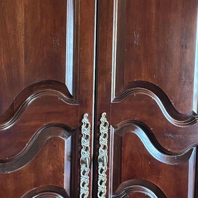 BARNHART ~ La Scala ~ Solid Wood Entertainment Armoire