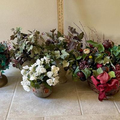 Floral Home Decor Lot #4