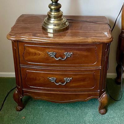 Wood Nightstand
