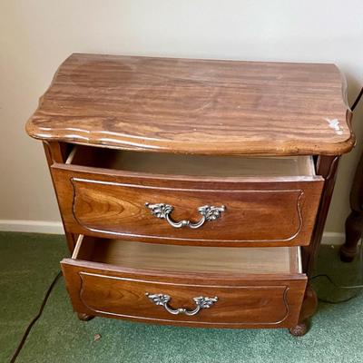Wood Nightstand