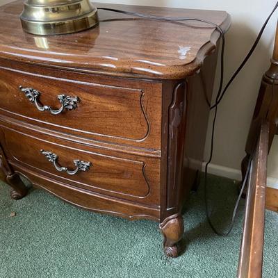 Wood Nightstand