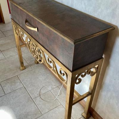 Sofa or EntryTable Console Credenza w/storage compartment