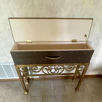 Sofa or EntryTable Console Credenza w/storage compartment