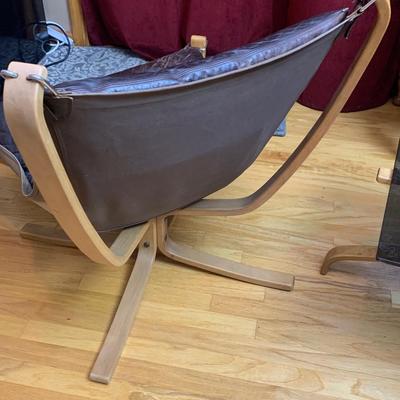 MCM Falcon Chair w/Side Table Sigurd Ressel Mobler
