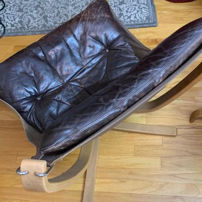 MCM Falcon Chair w/Side Table Sigurd Ressel Mobler