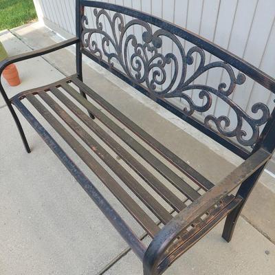 Aluminum bench
