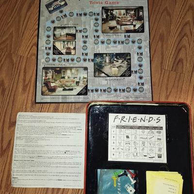 Friends trivia game