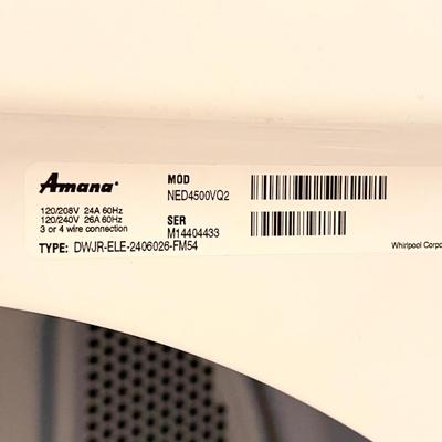 AMANA ~ 2011 Washer & Electric Dryer