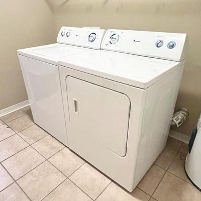 AMANA ~ 2011 Washer & Electric Dryer