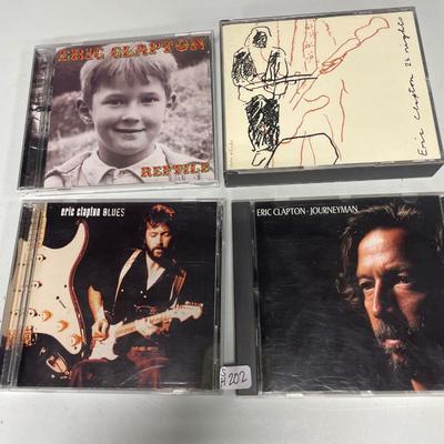 Eric Clapton CD’s