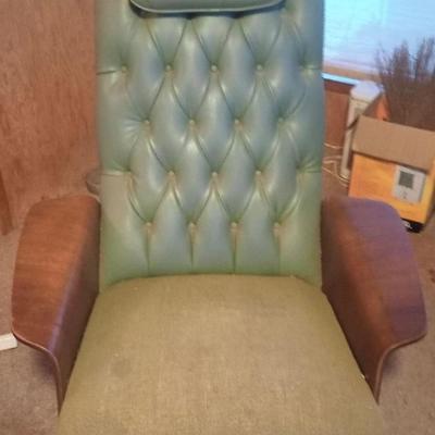 DANISH BENTWOOD SWIVEL/ROCKING CHAIR MID CENTURY