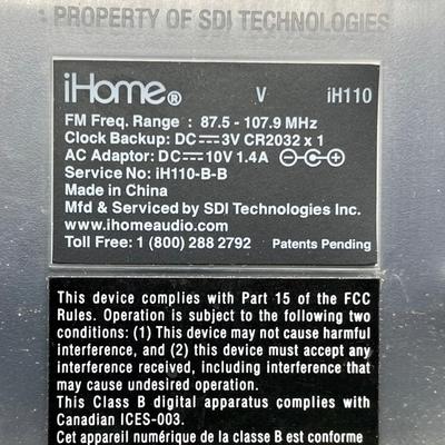 iHome iPod Dock Alarm Clock