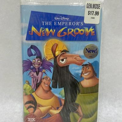 Sealed Disney VHS The Emperor’s New Groove - Mint