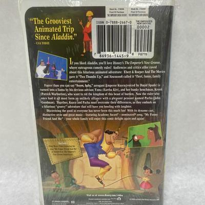 Sealed Disney VHS The Emperor’s New Groove - Mint