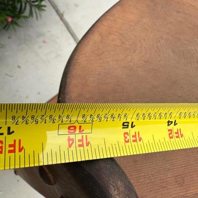 Vintage Wood Stands and Stool