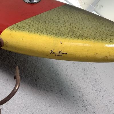 Fishing Lure Decor-hanging decor 14"H x 16" W