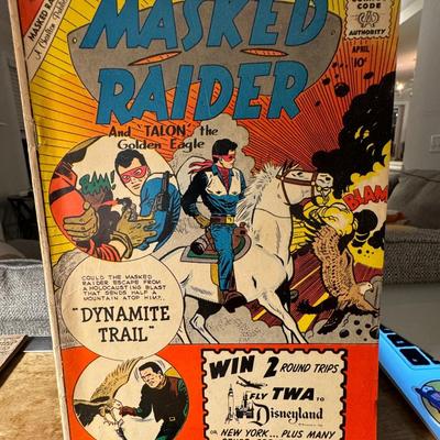 10 cent Masked Raider and the Golden Eagle - April