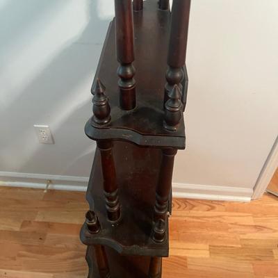 Five Tier Victorian Style Mahogany Etagere (GB-MG)