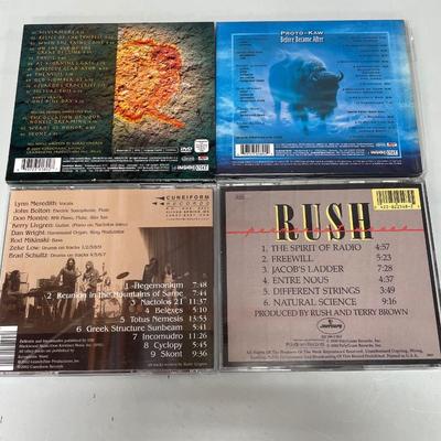 Rush CD’s